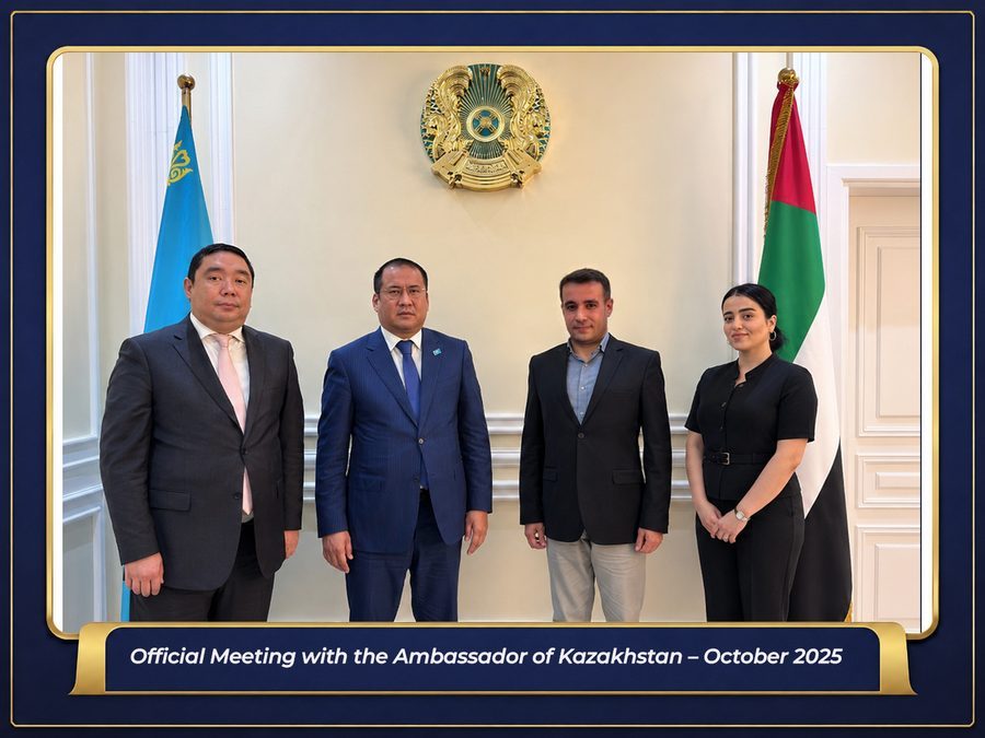Official Meeting with the Ambassador of Kazakhstan — October 2025
